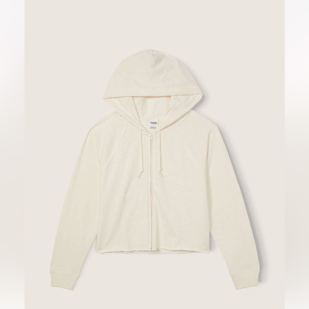 Victoria’s Secret PINK Summer Lounge Cotton Zip-Up Hoodie